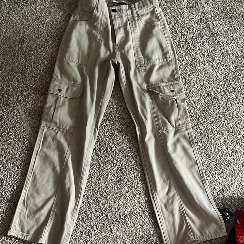 Men's Tan Cargo Pants